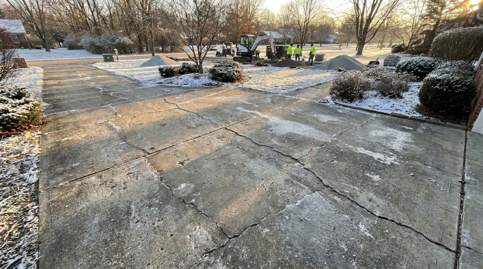 Concrete vs. Asphalt Driveway: Which Is Better for WI Homeowners?